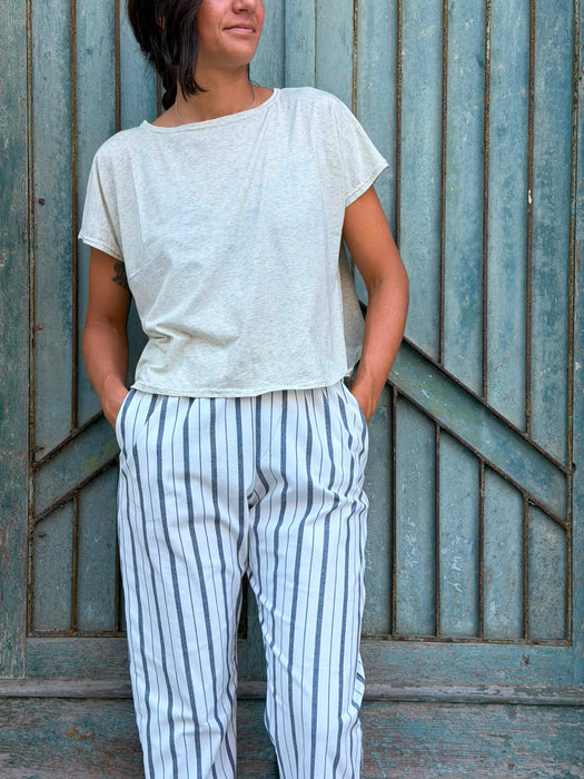 Pantaloni Asia a righe