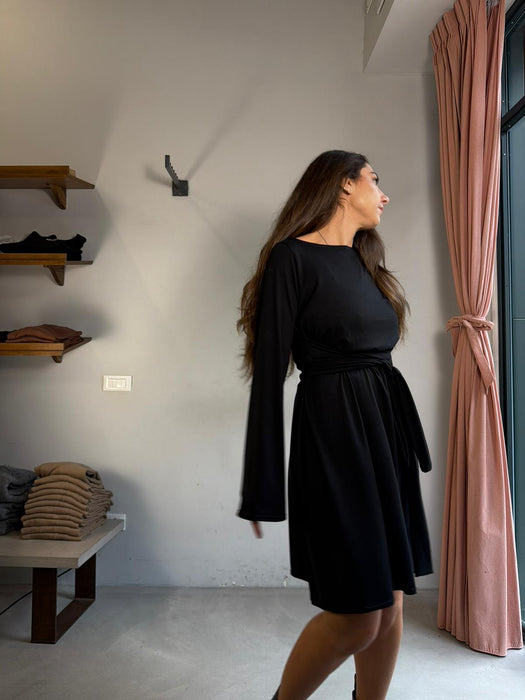 Abito Osvaldo corto nero