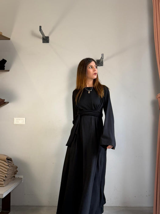 Abito Osvaldo lungo nero