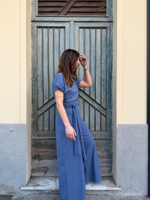 Tuta Magda azzurro polvere