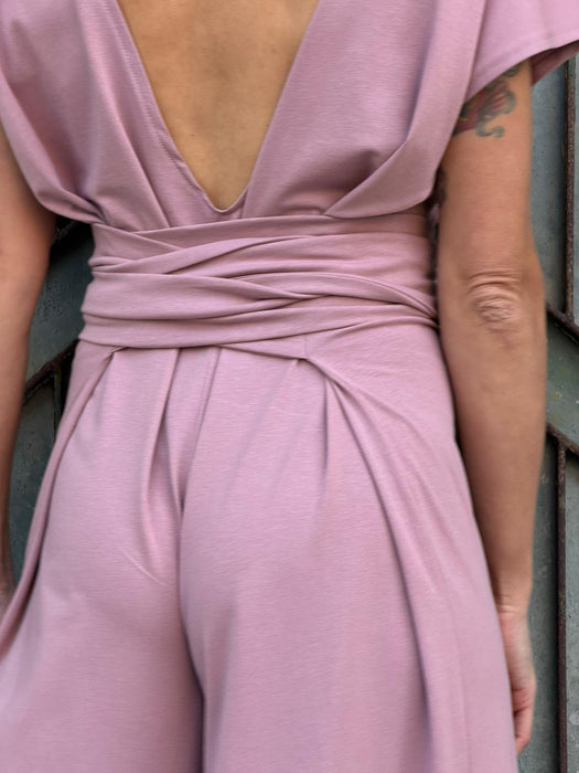 Tuta Magda rosa malva