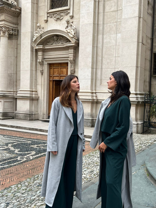 Capospalla Diletta grigio chiaro