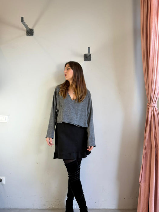 Gonna Tea in cotone nero