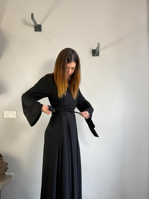 Abito Osvaldo lungo nero