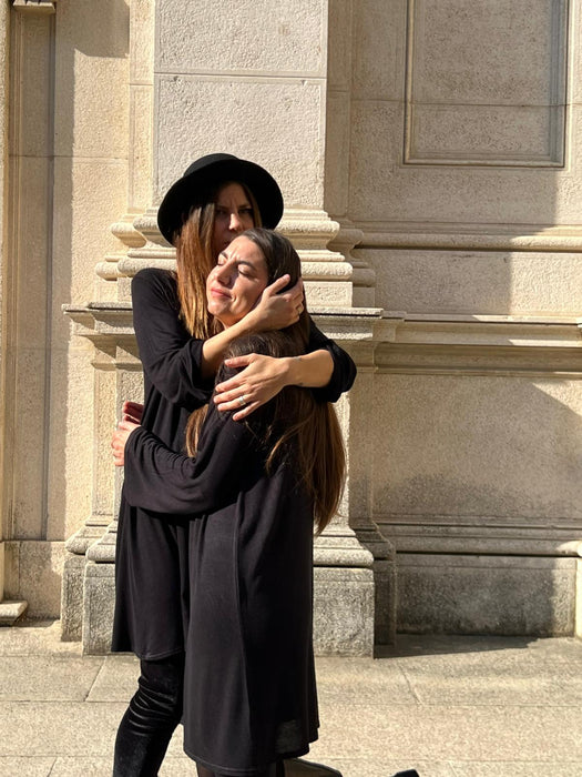 Abito Frida in maglina nera