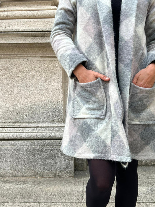 Capospalla Marinella midi a quadri