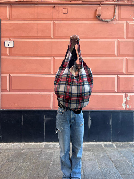 Borsa Lucrezia in fantasia tartan