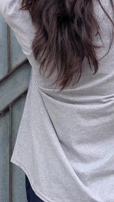 Maglia Carolina in jersey grigio