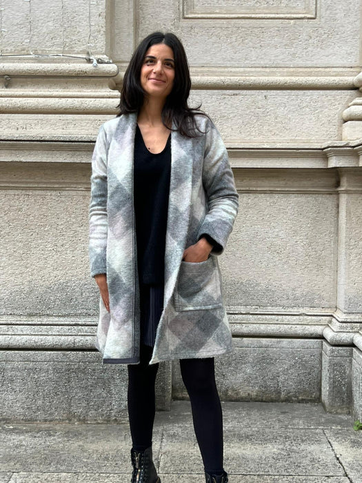 Capospalla Marinella midi a quadri