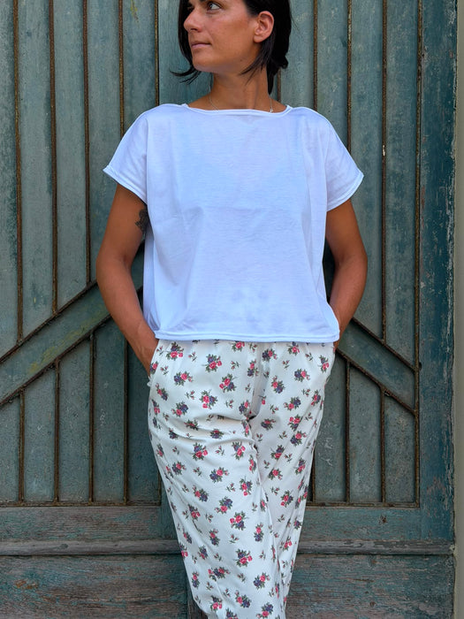 T-shirt Scatoletta bianca