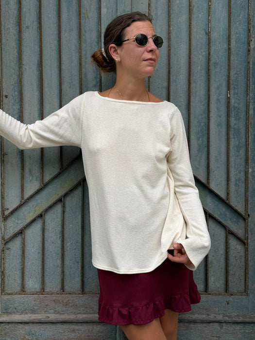 Maglia Cristiana avorio