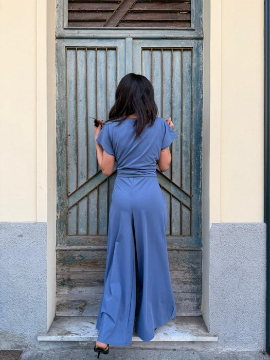 Tuta Magda azzurro polvere