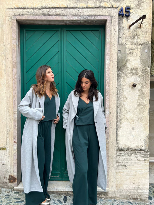 Capospalla Diletta grigio chiaro