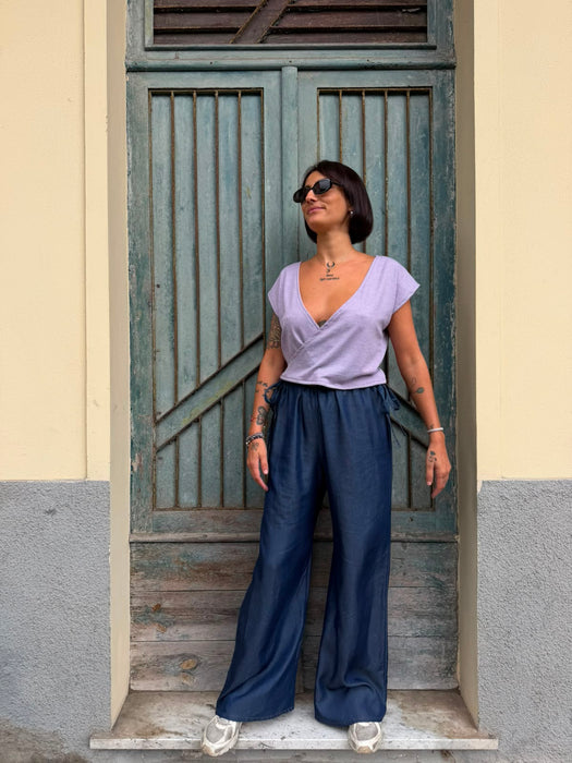 T-shirt Agnese lilla
