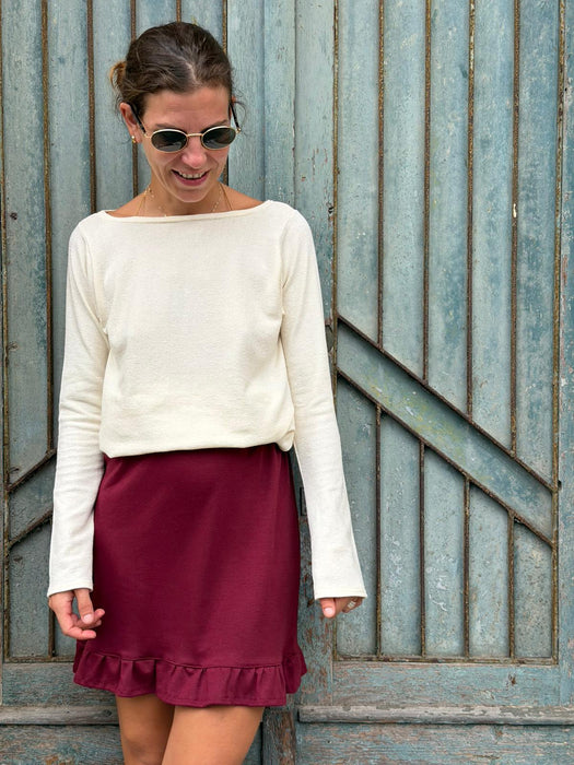 Maglia Cristiana avorio