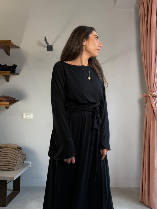 Abito Osvaldo lungo nero