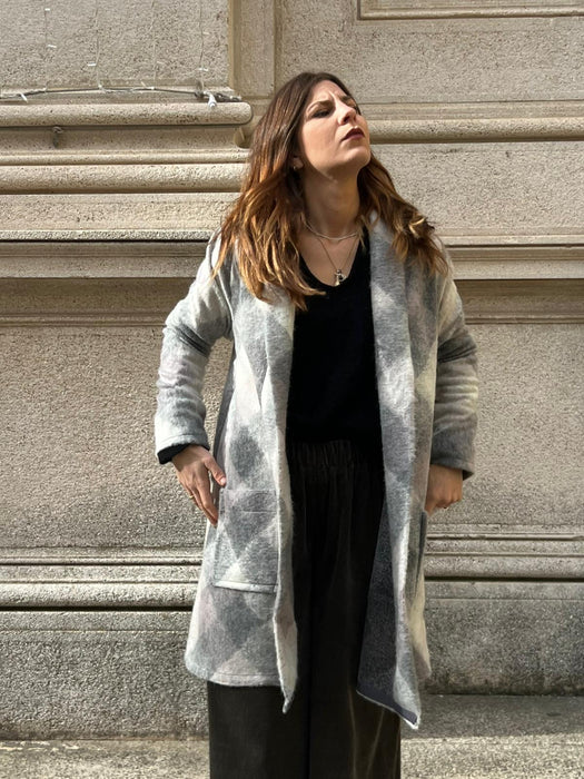 Capospalla Marinella midi a quadri