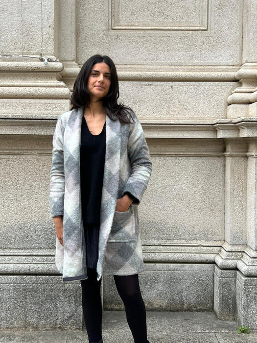 Capospalla Marinella midi a quadri