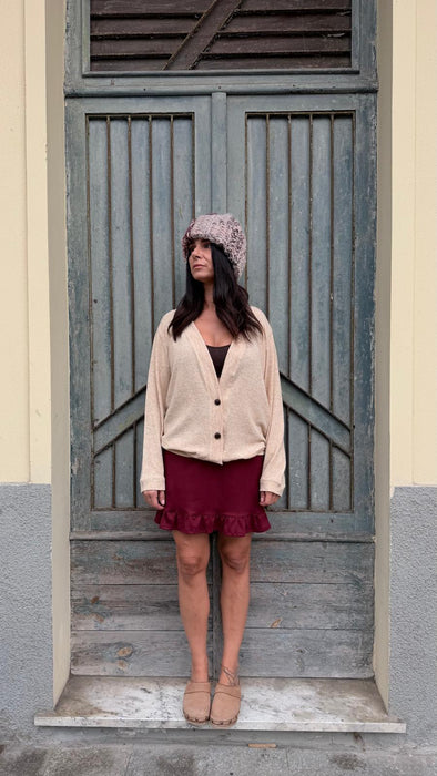 Cardigan Rebecca beige/sabbia
