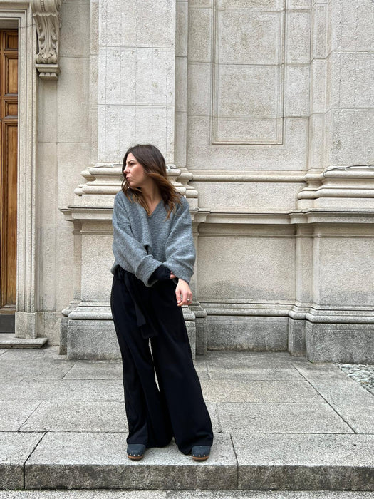 Tuta Magda a  manica lunga nera