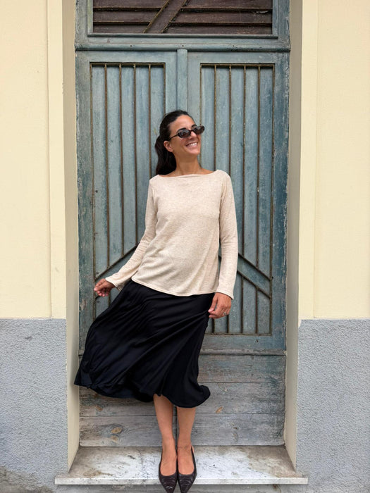 Maglia Cristiana beige/sabbia