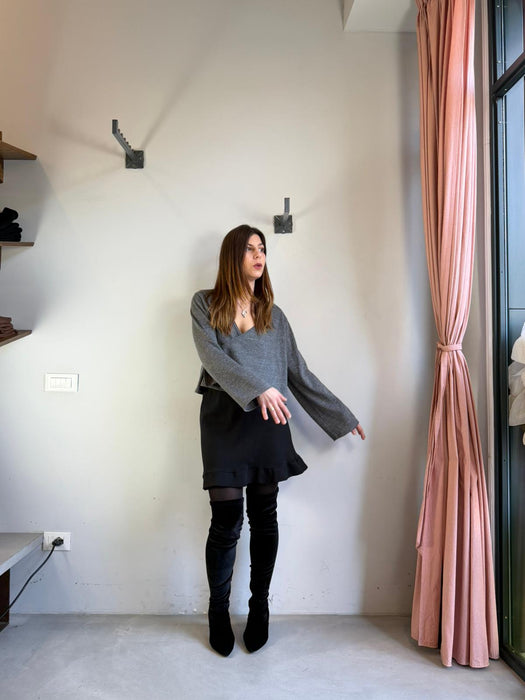 Gonna Tea in cotone nero