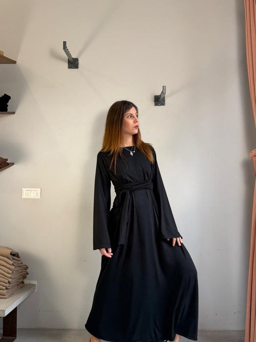 Abito Osvaldo lungo nero