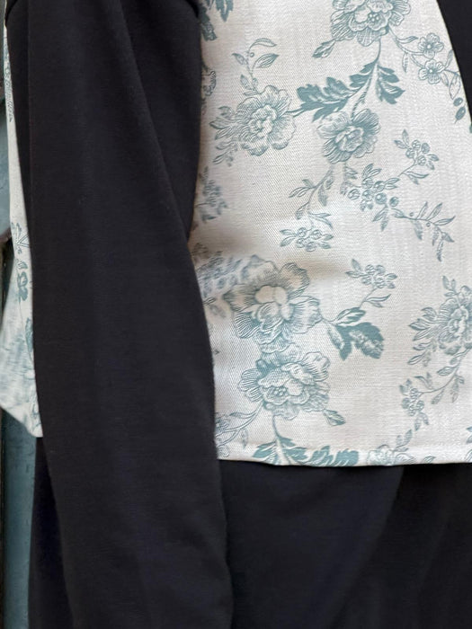 Gilet Mary Jane fiorato