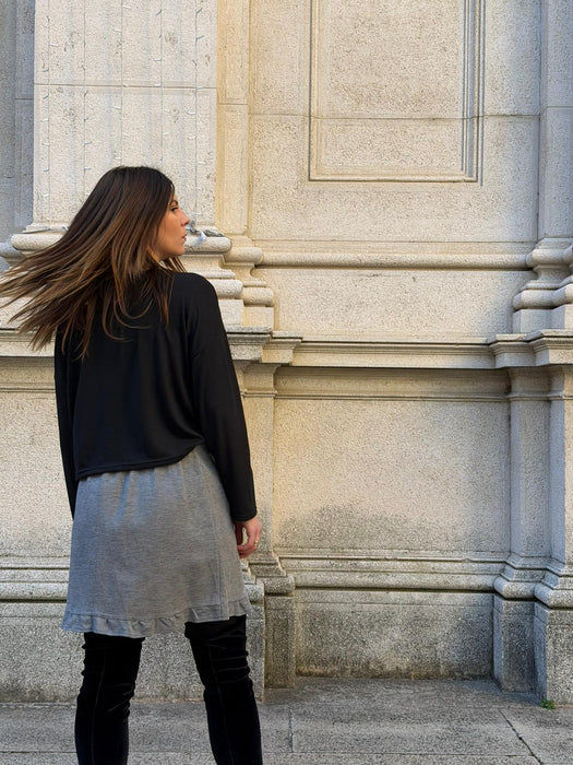 Gonna Tea grigio chiaro mélange