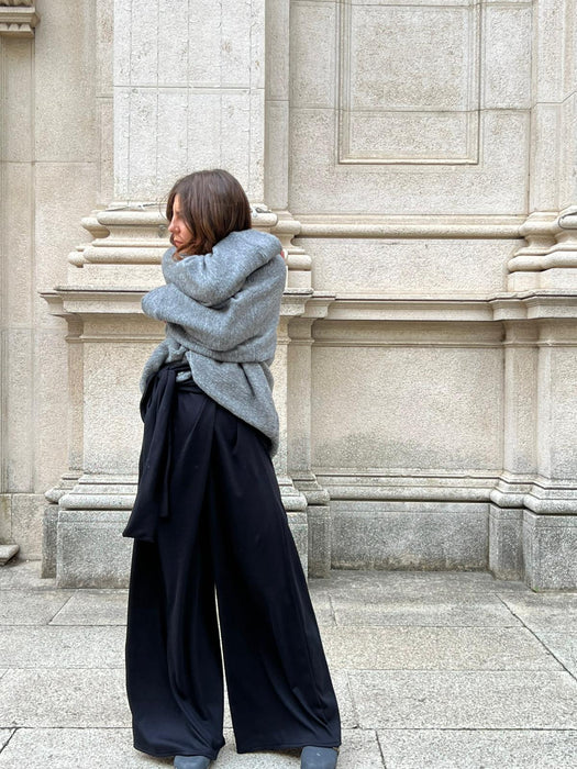 Tuta Magda a  manica lunga nera