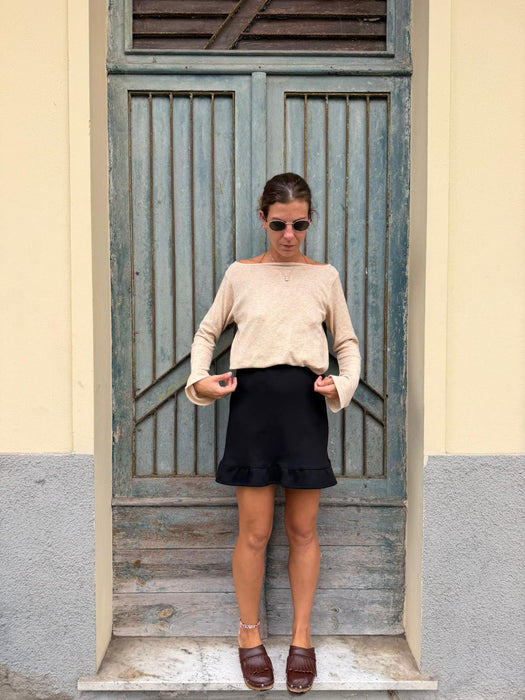 Maglia Cristiana beige/sabbia