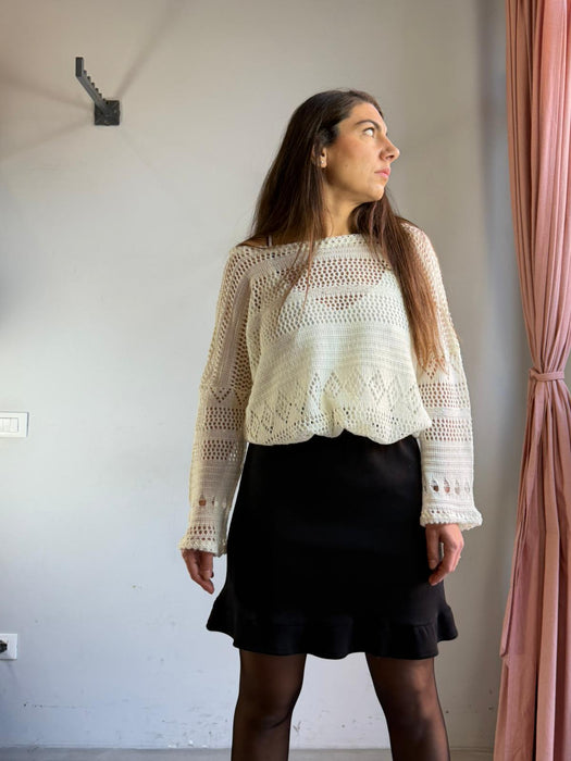 Gonna Tea in cotone nero