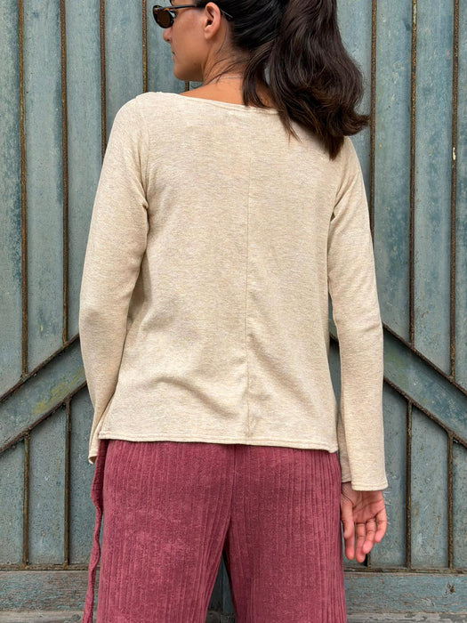 Maglia Cristiana beige/sabbia