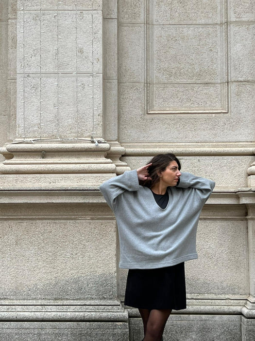 Maglione Amedeo grigio chiaro