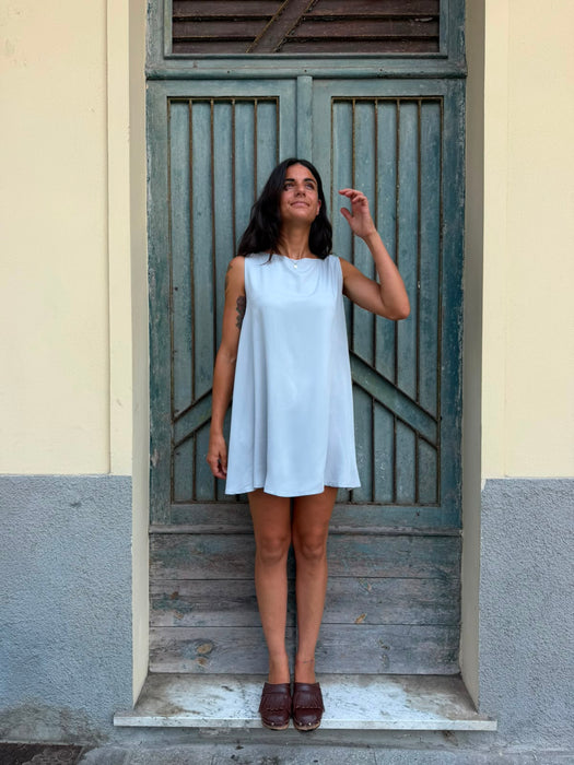 Abito Michele in viscosa ghiaccio