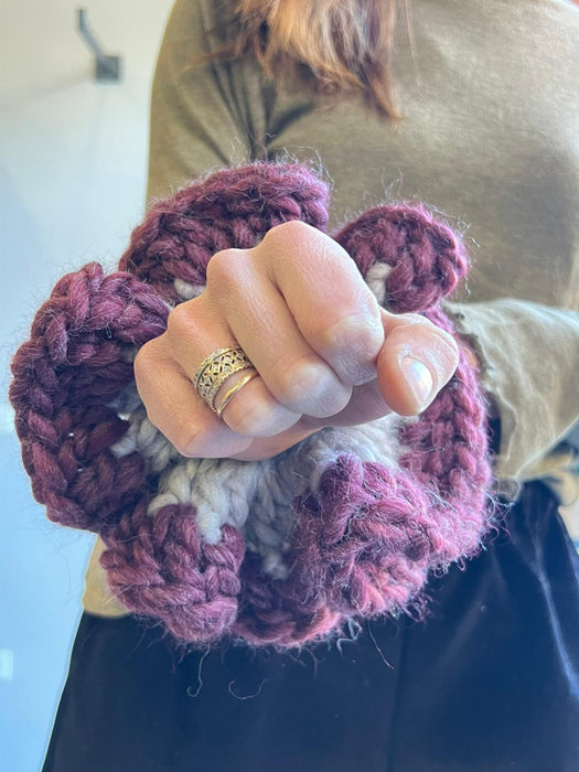 Fifì in lana all’uncinetto