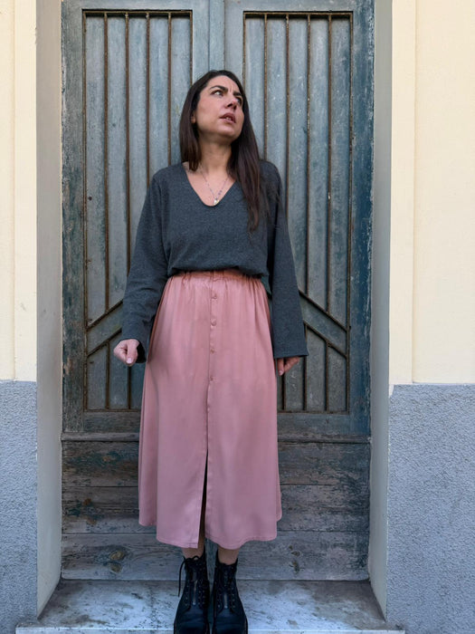 Maglia Frida verde/grigio