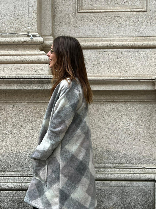 Capospalla Marinella midi a quadri