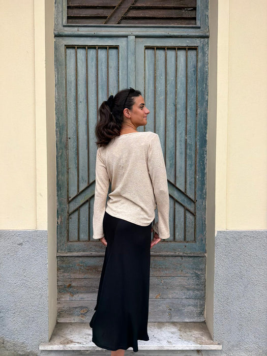 Maglia Cristiana beige/sabbia