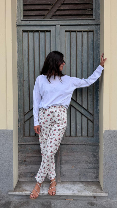 Maglia Carolina in jersey bianco