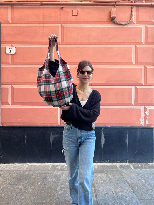 Borsa Lucrezia in fantasia tartan