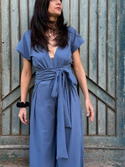 Tuta Magda azzurro polvere