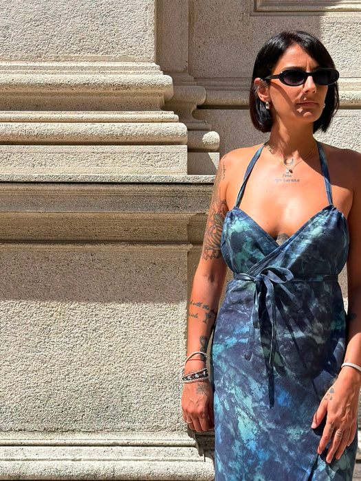 Abito Cesare in fantasia tiedye