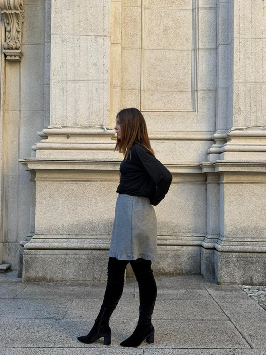 Gonna Tea grigio chiaro mélange