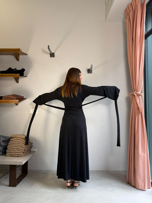 Abito Osvaldo lungo nero