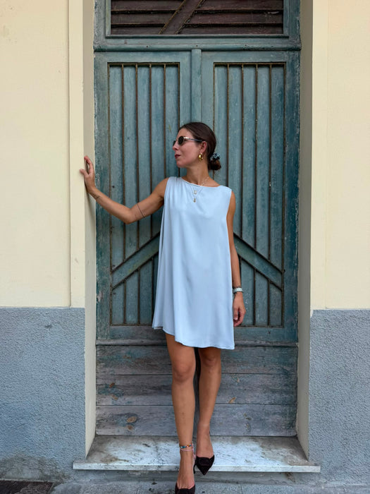 Abito Michele in viscosa ghiaccio