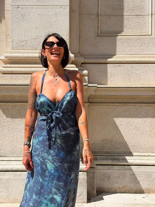 Abito Cesare in fantasia tiedye