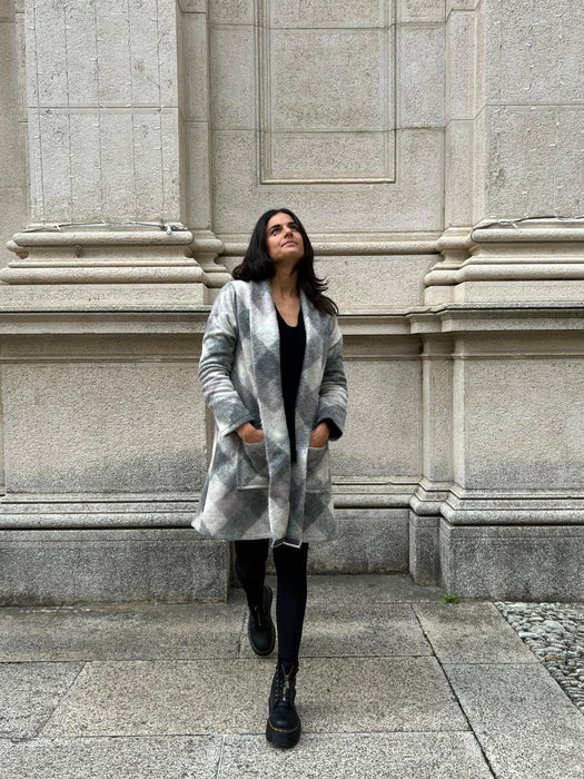 Capospalla Marinella midi a quadri