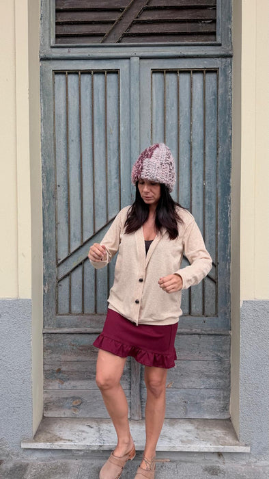 Cardigan Rebecca beige/sabbia