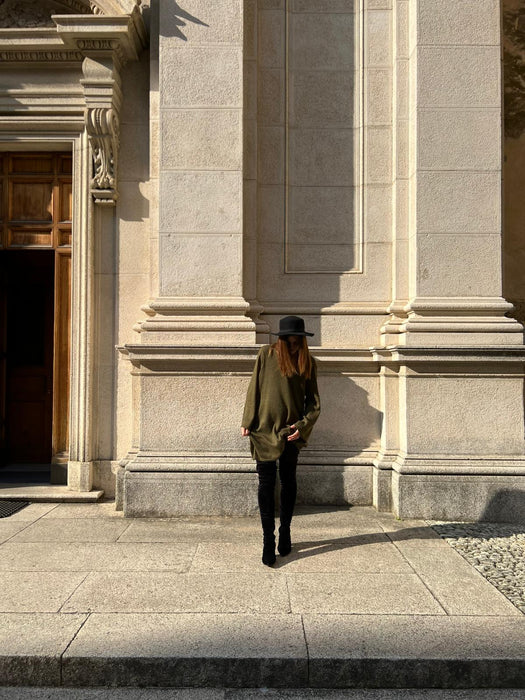 Abito Frida verde militare